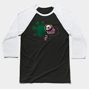 Pugstronaut Baseball T-Shirt